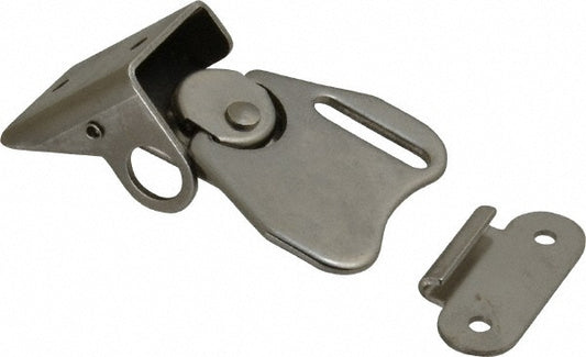 Value Collection MSC002 Padlockable Wing Turn Door Latch 1-1/2" OAW, 0.94" OAH, Stainless Steel