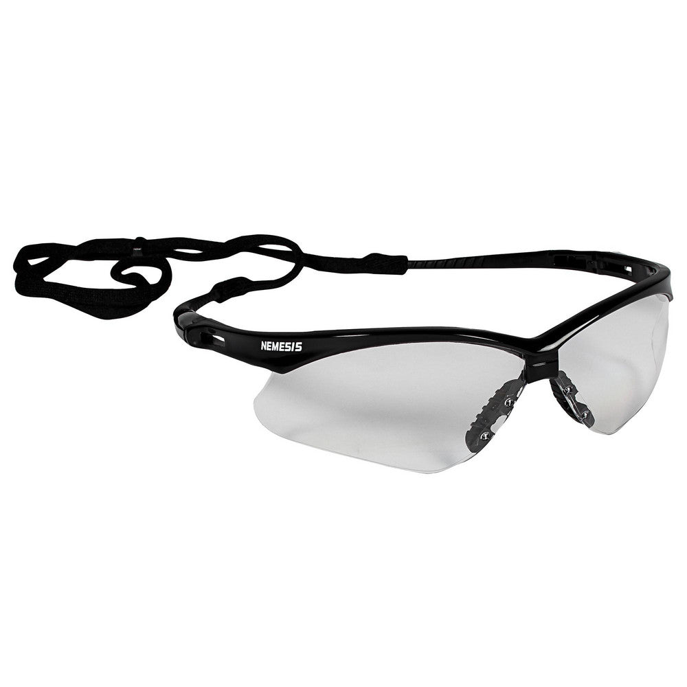 KleenGuard 25676 Safety Glass Scratch-Resistant, Polycarbonate, Clear Lenses, Full-Framed, UV Protection