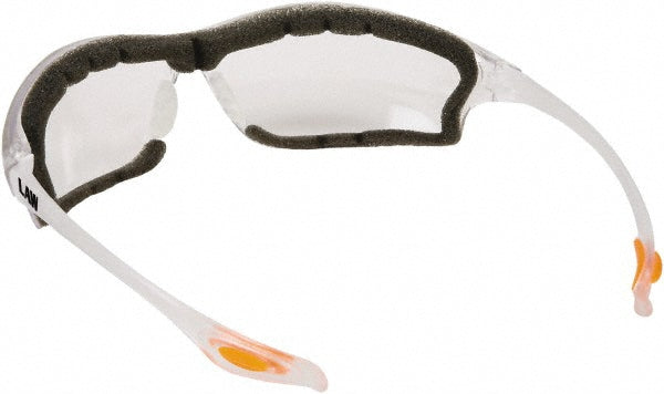MCR Safety LW310AF Safety Glasses Anti-Fog, Polycarbonate, Clear Lenses, Full-Framed