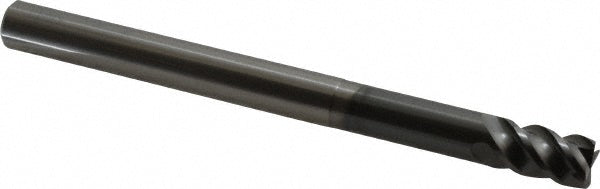 OSG 457110111 Corner Radius End Mill 10.00 mm Dia, 15.00 mm LOC, 0.50 mm Radius, 4 Flute, Solid Carbide