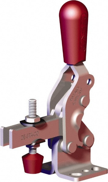 De-Sta-Co 2002-U207 Manual Hold-Down Toggle Clamp Vertical, 606.98 lb Capacity, U-Bar, Flanged Base
