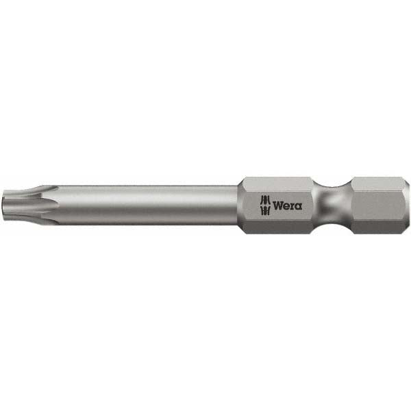 Wera 05134680001 Power Screwdriver Bit 6IP Torx, 6IP Speciality Point Size, 1/4" Hex Drive