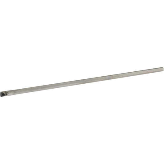Kennametal 1271036 Indexable Boring Bar E25MSC7DR12, 0.18" Min Bore Dia, Right Hand Cut, 5/32" Shank Dia, 7 &deg Lead Angle, Solid Carbide (Shank), Steel (Head)