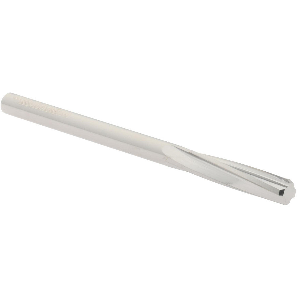 Hertel 59904466 Chucking Reamer 3/16" Dia, 2-3/4" OAL, 7/8" Flute Length, Spiral Flute, Straight-Cylindrical Shank, Solid Carbide