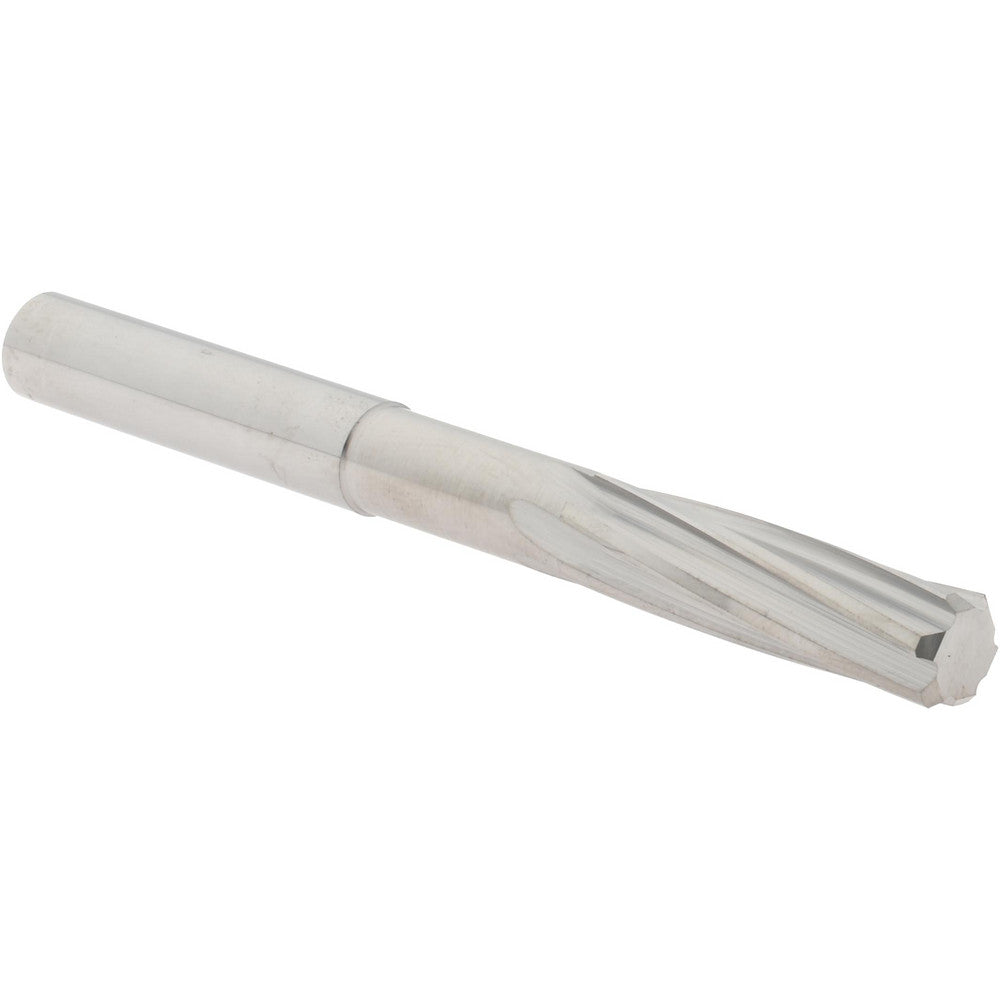 Hertel 59904599 Chucking Reamer 5/16" Dia, 3-1/4" OAL, 1-1/8" Flute Length, Spiral Flute, Straight-Cylindrical Shank, Solid Carbide