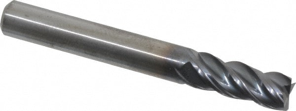 Kennametal 4047743 Square End Mill 5/16'' Dia, 3/4'' LOC, 5/16'' Shank Dia, 2-1/2'' OAL, 4 Flutes, Solid Carbide