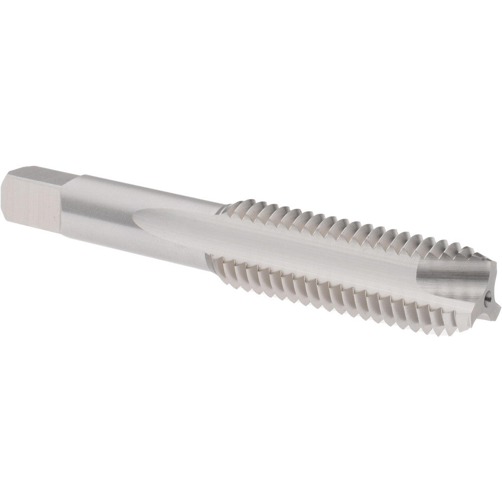 Hertel K099418AS Spiral Point Tap 5/8-11 UNC, 3 Flutes, Bottoming Chamfer, 3B Class of Fit, HSS, Bright/Uncoated Coated