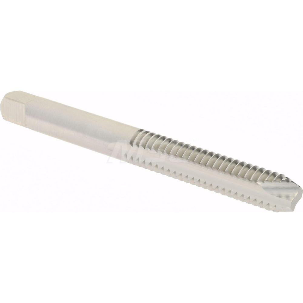 Hertel K008333AS Spiral Point Tap 1/4-20 UNC, 2 Flutes, Bottoming Chamfer, 3B Class of Fit, HSS, Bright/Uncoated Coated