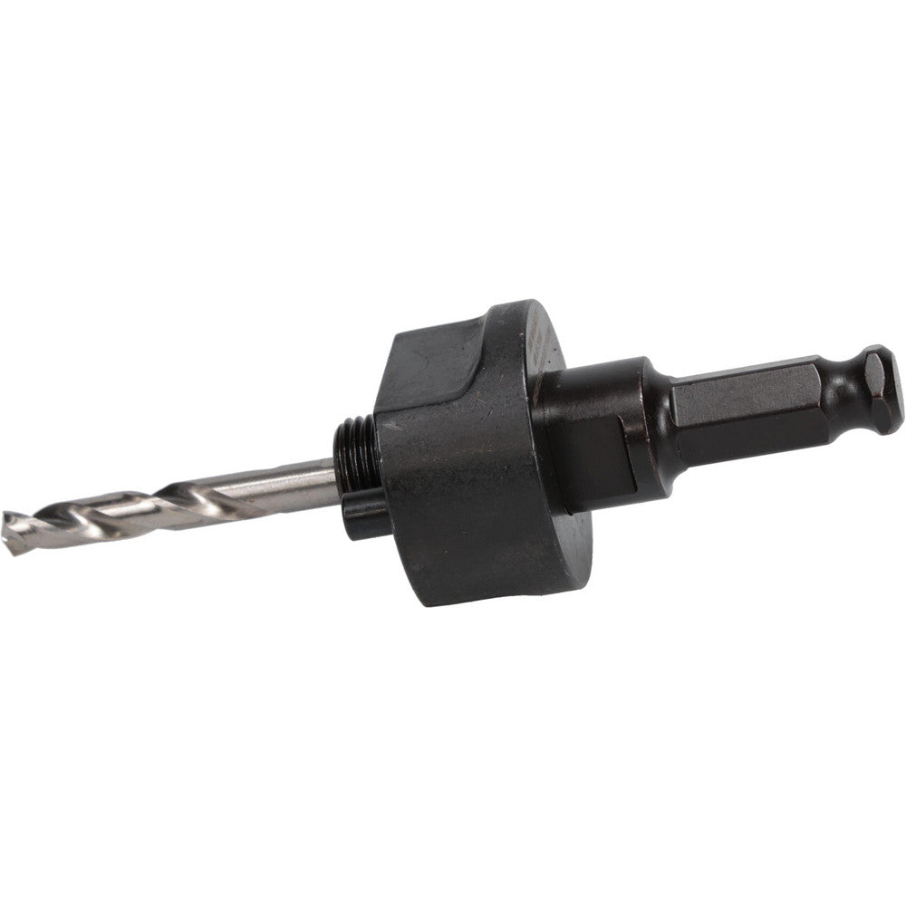 Milwaukee Tool 49-56-7240 Hole Saw Arbor 6" Saw Dia, Straight Shank, Drill Pilot