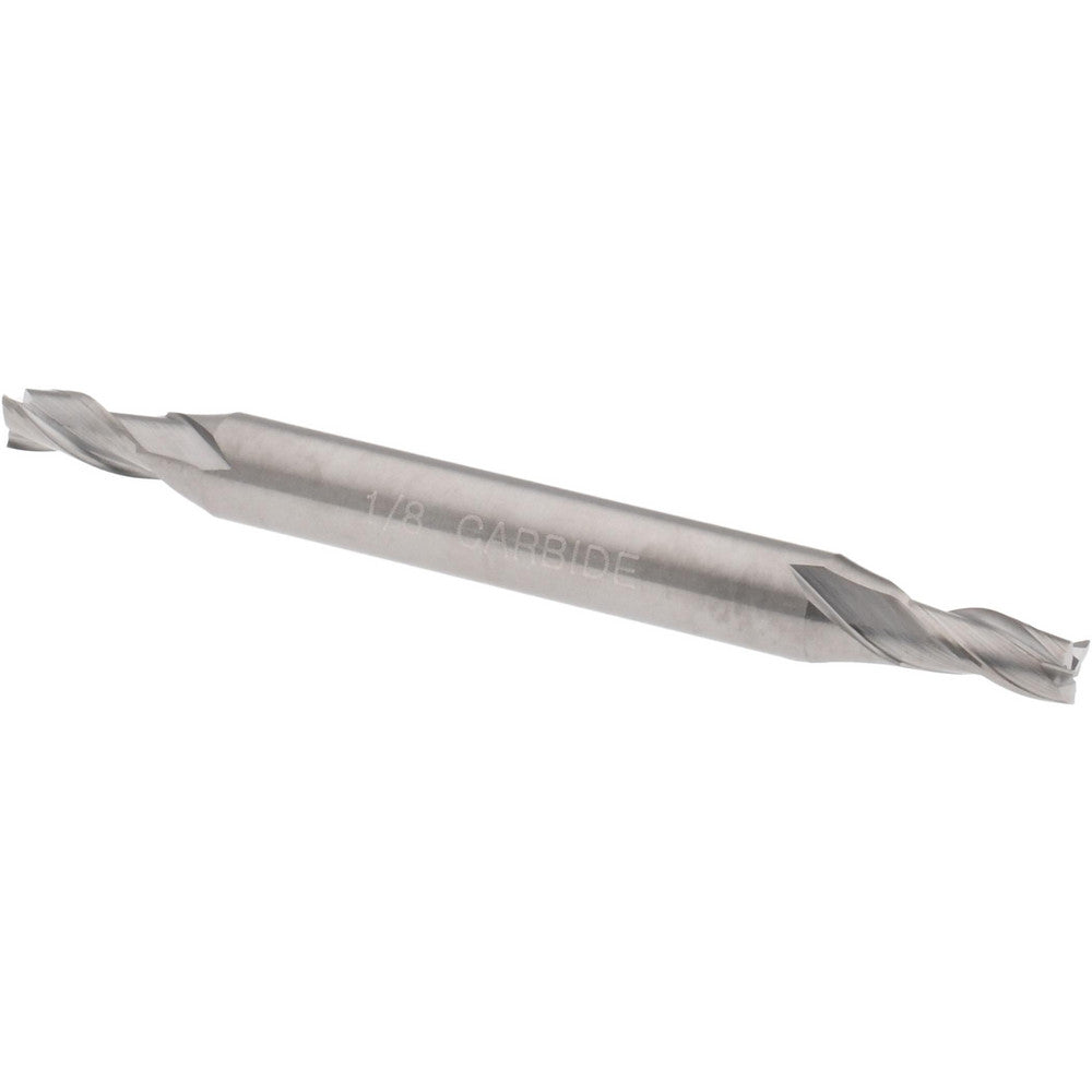 Hertel E599924447 Square End Mill 1/8" Dia, 1/4" LOC, 3 Flute, Solid Carbide