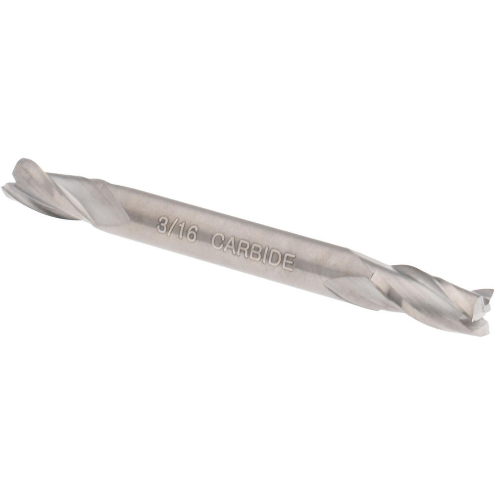 Hertel E599924449 Square End Mill 3/16" Dia, 3/8" LOC, 3 Flute, Solid Carbide