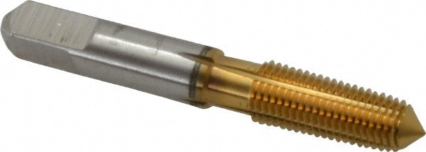 Hertel R837546T-S 1/16-27 NPT, TiN Coated, High Speed Steel, Thread Forming Pipe Tap
