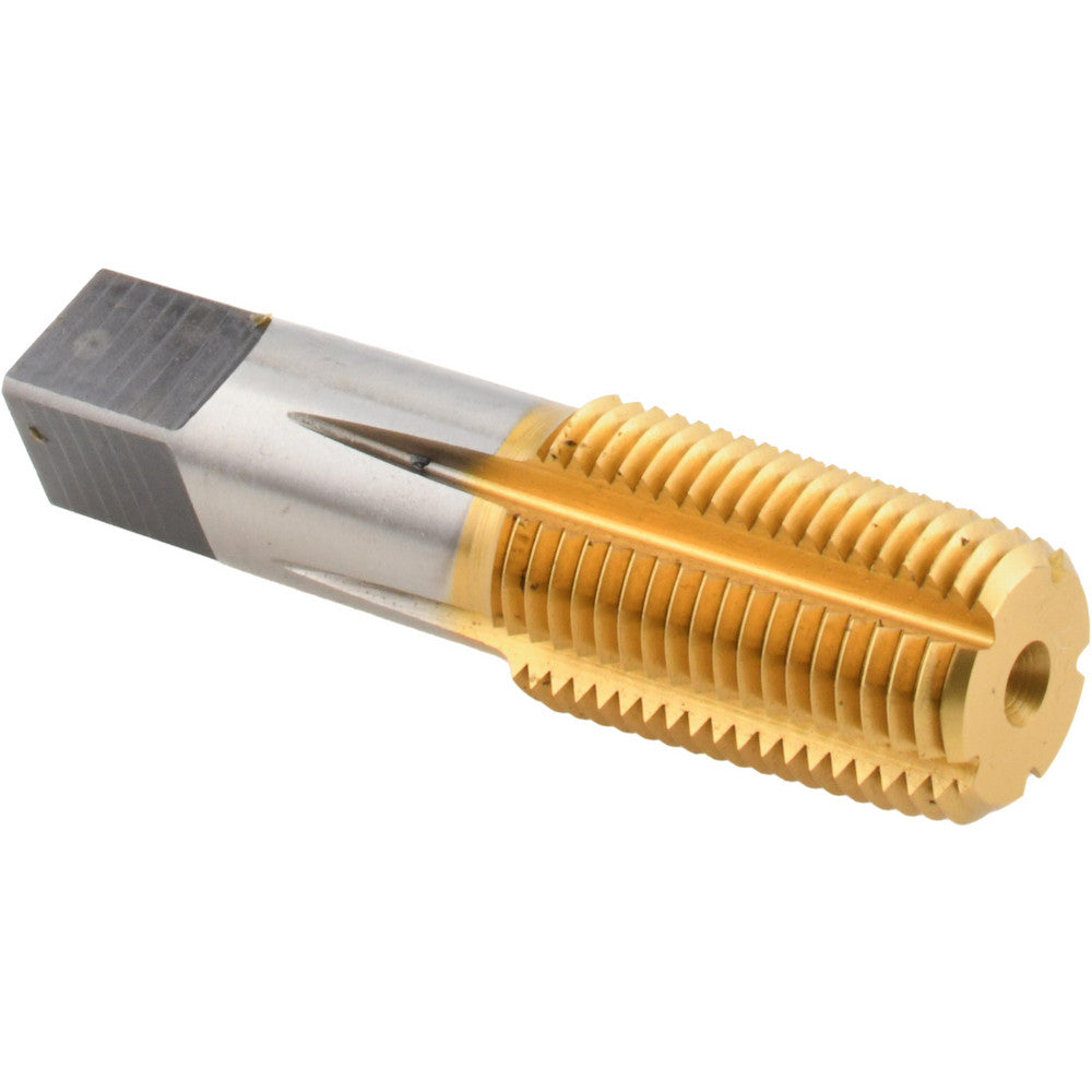 Hertel R860106T-S 1/2-14 NPT, TiN Coated, High Speed Steel, Thread Forming Pipe Tap