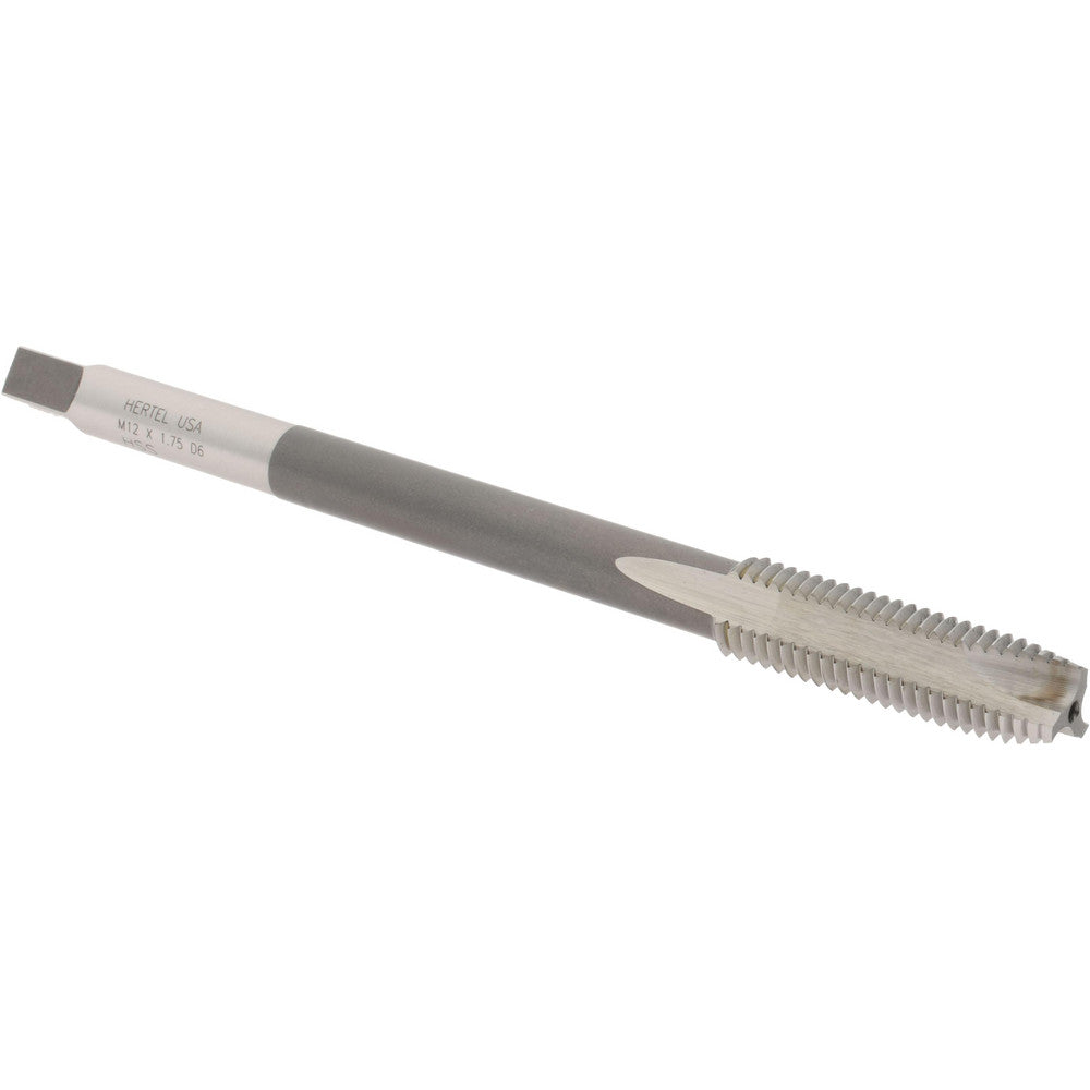 Hertel R837683 Extension Tap M12 x 1.75, 3 Flutes, D6, High Speed Steel, Spiral Point