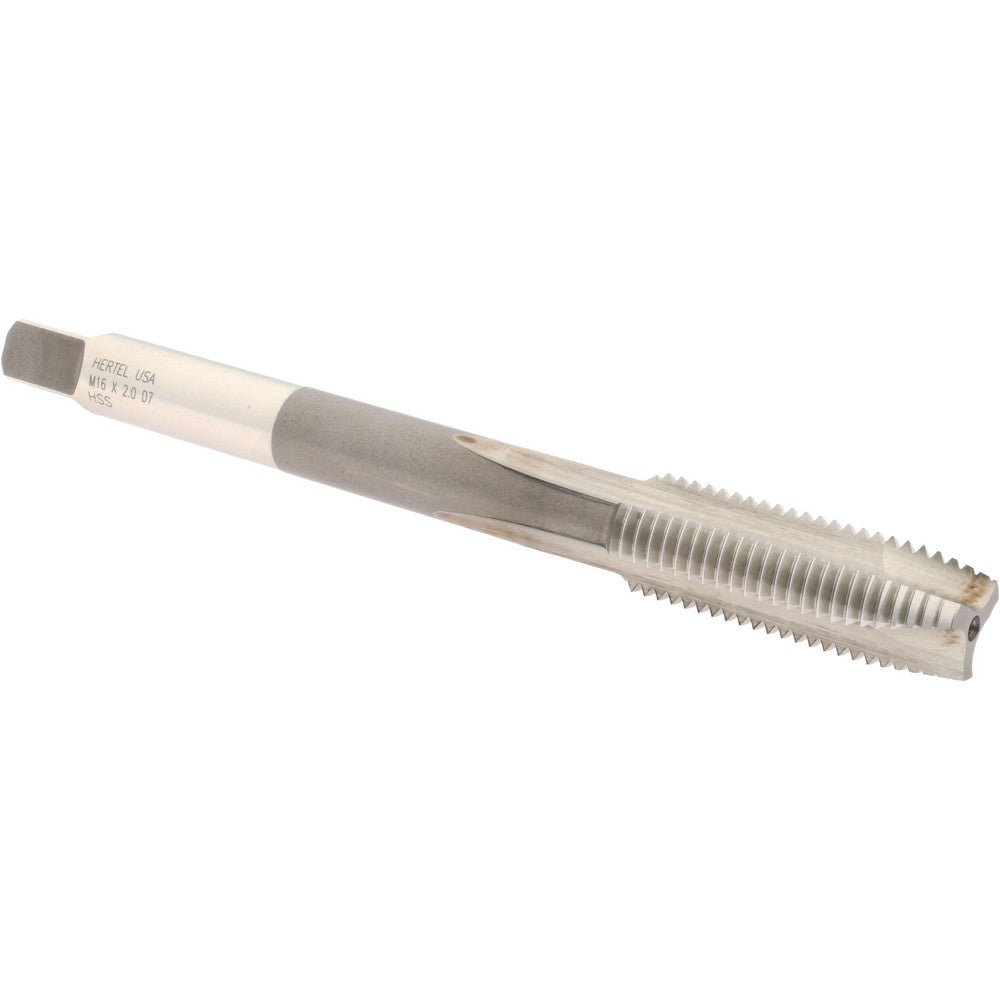 Hertel R837687 Extension Tap M16 x 2, 3 Flutes, D7, High Speed Steel, Spiral Point