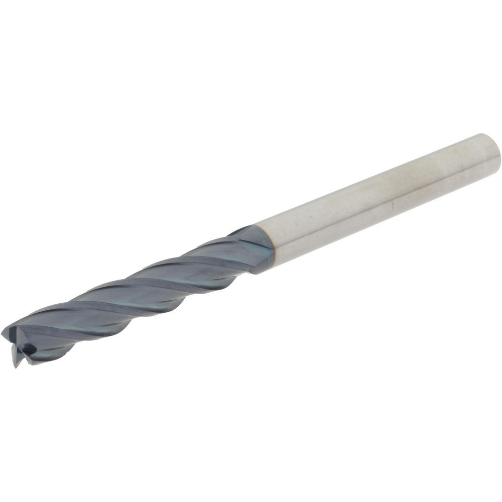 Hertel 59919621 Square End Mill 5/16" Dia, 1-5/8" LOC, 4 Flute, Solid Carbide