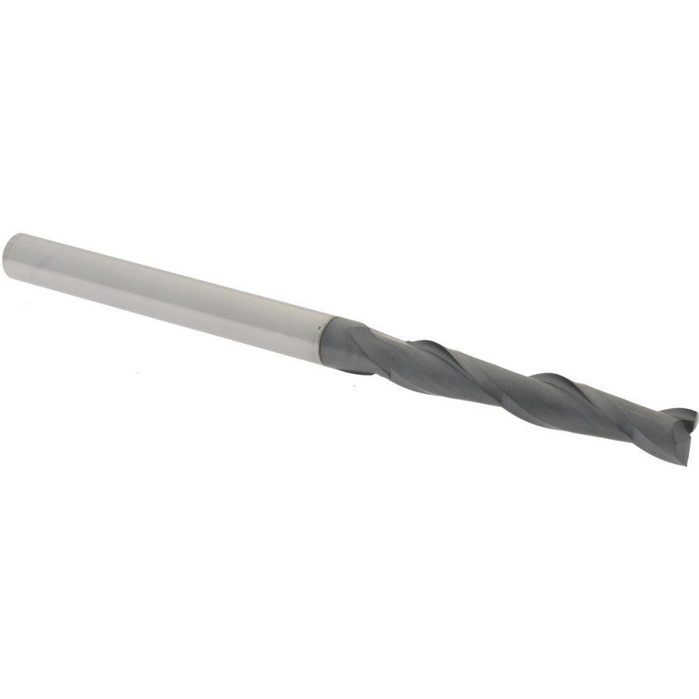 Hertel 59919696 Square End Mill 1/4" Dia, 1-1/2" LOC, 2 Flute, Solid Carbide