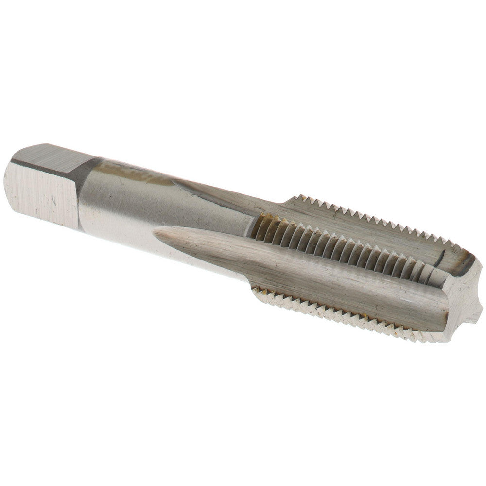 Hertel R859562-S Standard Pipe Tap 1/8-27, NPT, 4 Flutes, High Speed Steel, Bright/Uncoated
