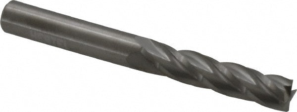 Hertel 59920942 Square End Mill 9/32" Dia, 1-1/4" LOC, 4 Flute, Solid Carbide