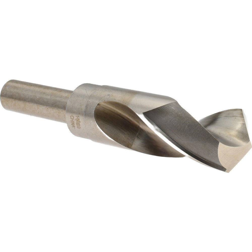 Hertel 306C 1-1/4 Reduced Shank Drill Bit 1-1/4" Dia, 3/4" Shank Dia, 135 deg Point, Cobalt