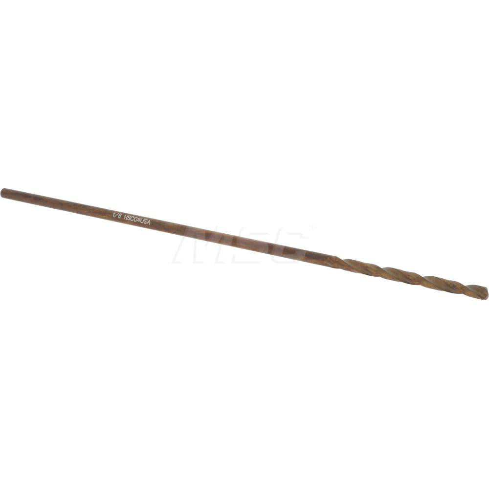 Hertel 906C 1/8 Aircraft Extension Drill Bit 1/8" Dia, 135 &deg Point, Cobalt