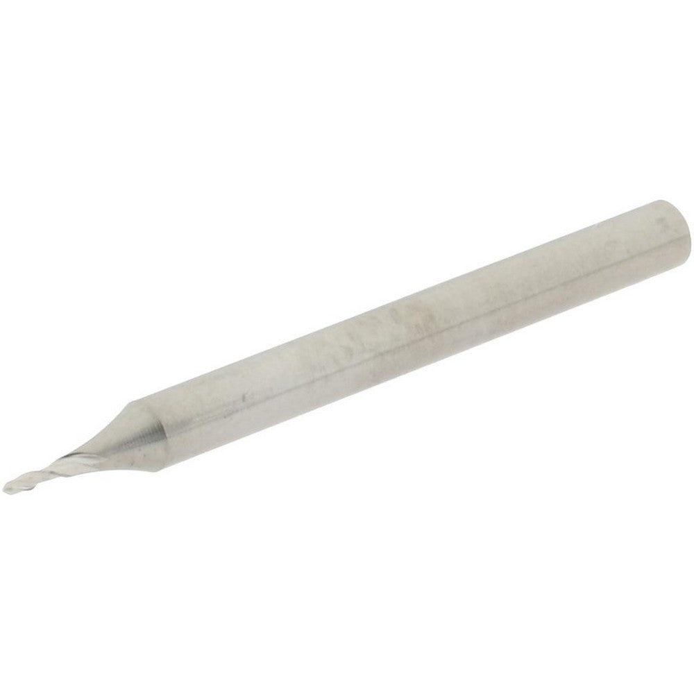 Hertel E599924485 Ball End Mill 1/32" Dia, 5/64" LOC, 2 Flute, Solid Carbide