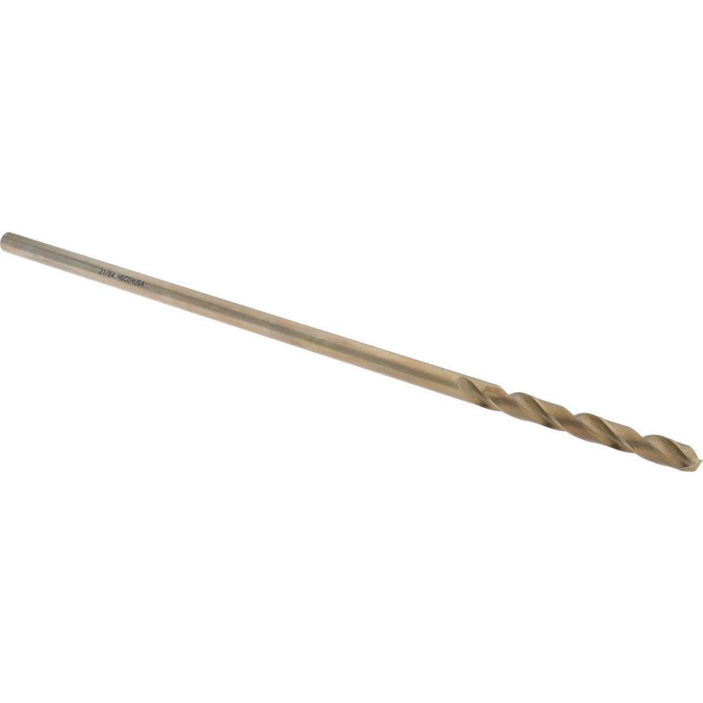 Hertel 912C 21/64 Aircraft Extension Drill Bit 21/64" Dia, 135 &deg Point, Cobalt