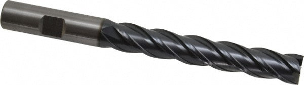 OSG VG441-5006 Square End Mill 1/2'' Dia, 3'' LOC, 1/2'' Shank Dia, 5'' OAL, 4 Flutes, Solid Carbide