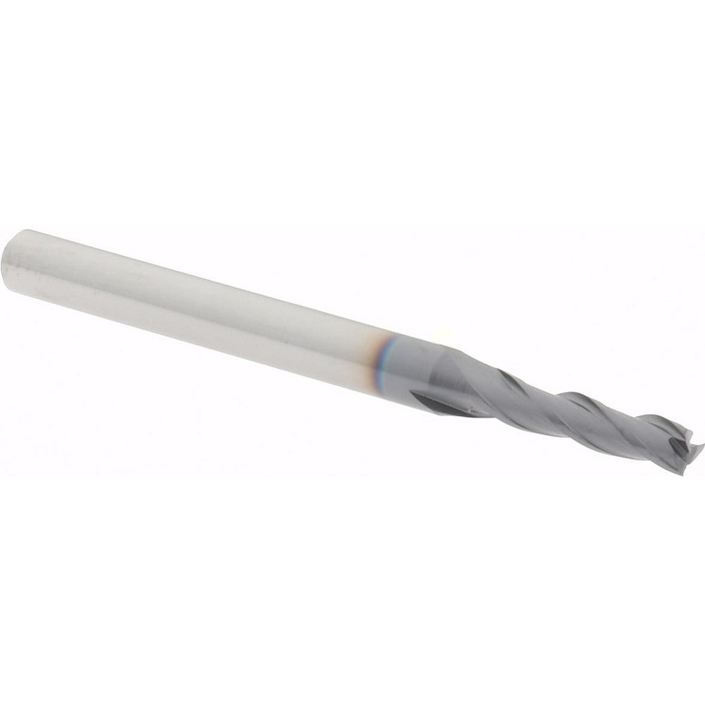 Hertel 59928515 Square End Mill 3/32" Dia, 3/8" LOC, 3 Flute, Solid Carbide