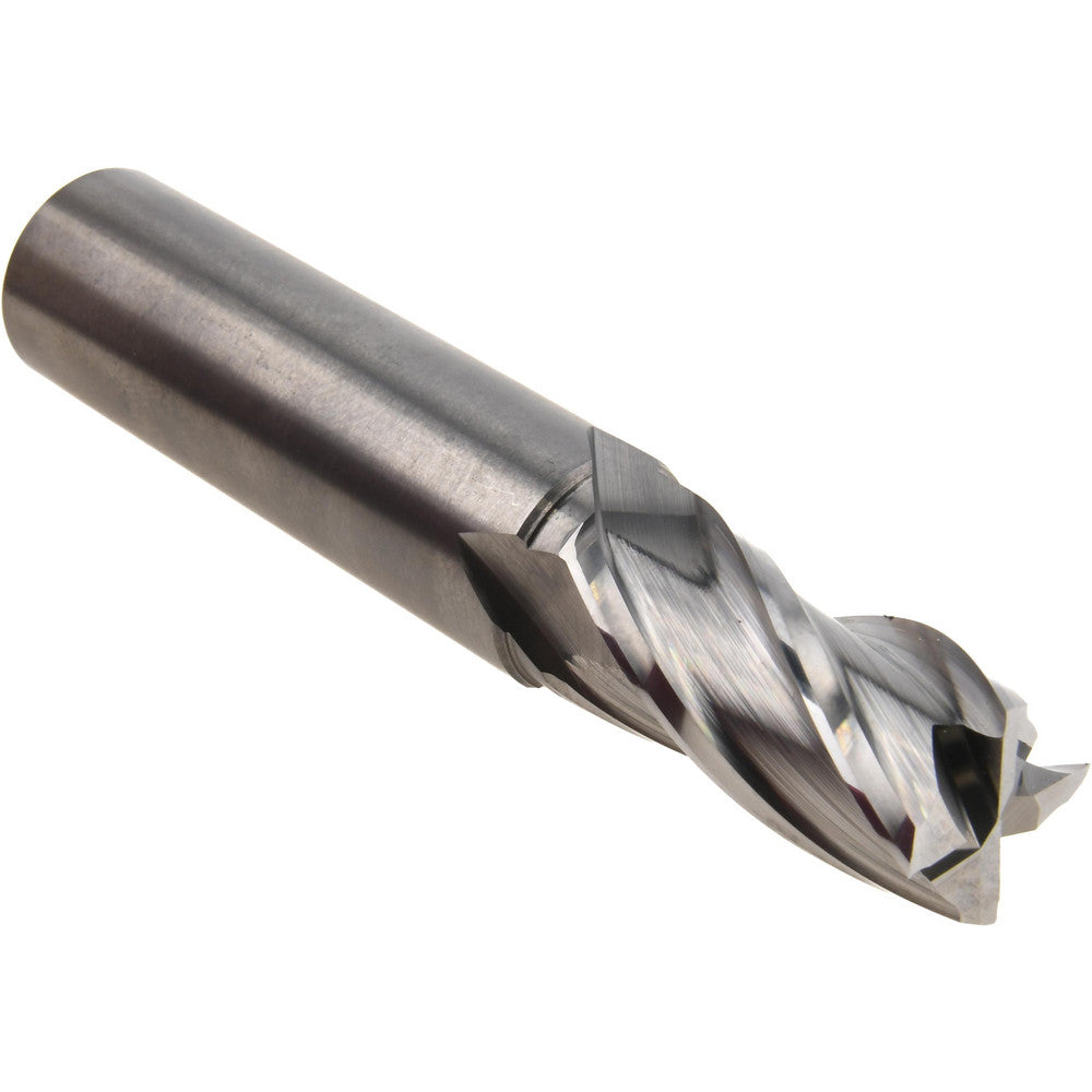 Hertel 59928614 Square End Mill 11/16" Dia, 1-3/8" LOC, 4 Flute, Solid Carbide