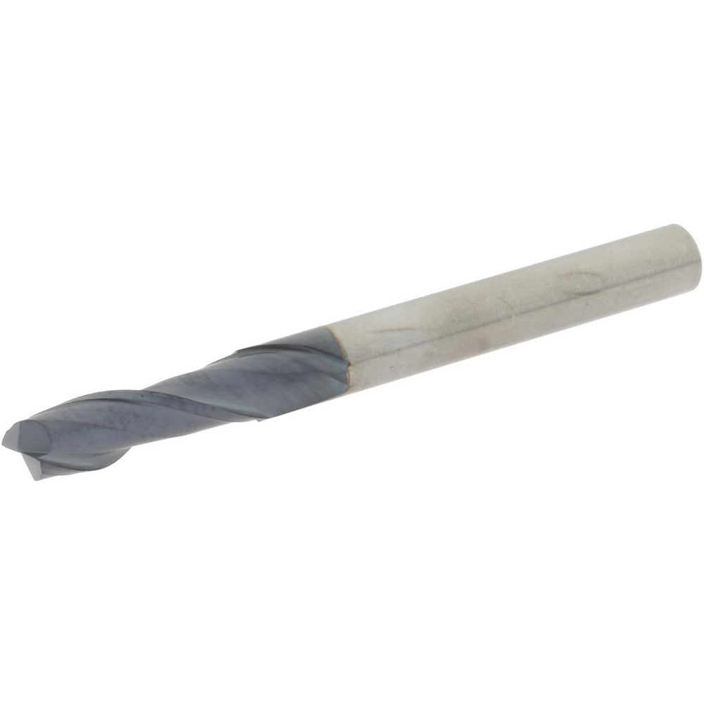 Hertel 59928713 Square End Mill 3/16" Dia, 5/8" LOC, 2 Flute, Solid Carbide