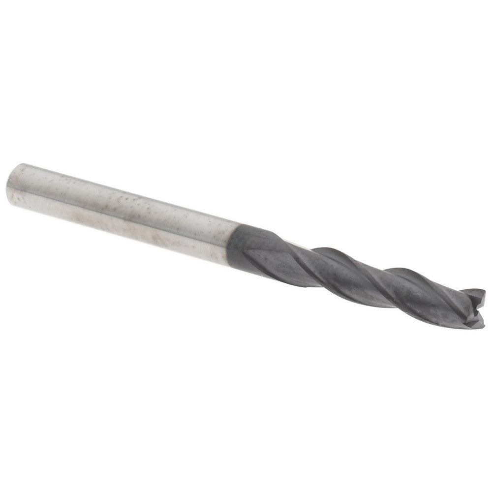 Hertel 59928721 Square End Mill 1/8" Dia, 1/2" LOC, 3 Flute, Solid Carbide