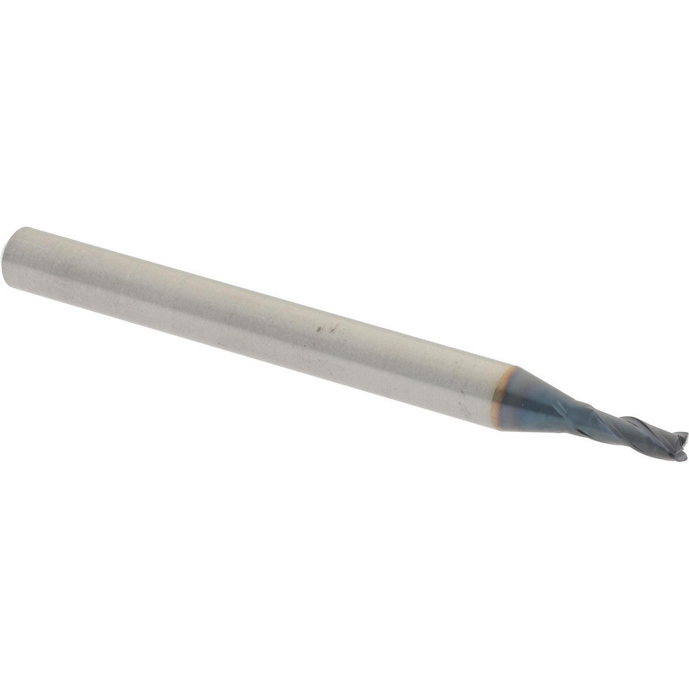 Hertel 59928739 Square End Mill 1/16" Dia, 3/16" LOC, 3 Flute, Solid Carbide
