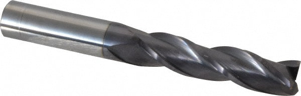 Hertel 59928978 Square End Mill 1/2" Dia, 2" LOC, 3 Flute, Solid Carbide