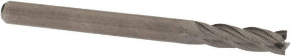 Hertel E599924648 Square End Mill 3.00 mm Dia, 12.00 mm LOC, 4 Flute, Solid Carbide