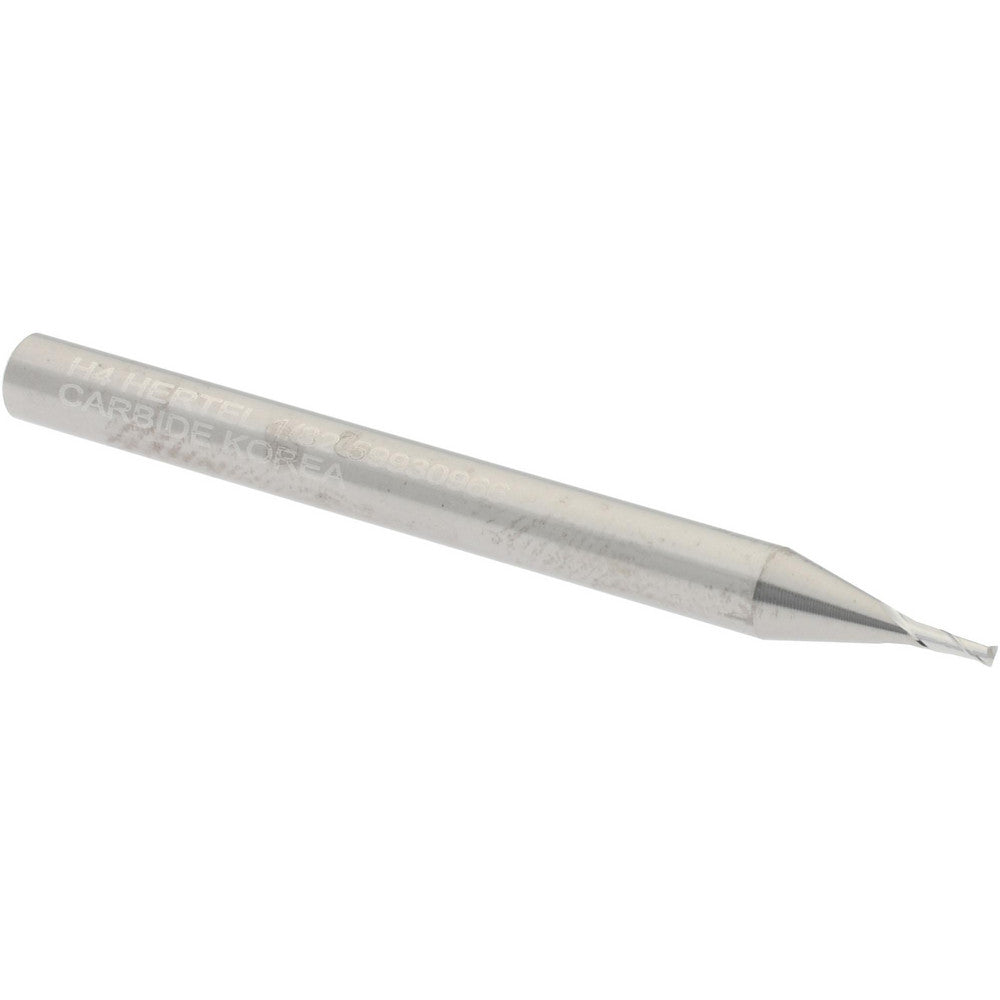 Hertel 59930966 Square End Mill 0.0313" Dia, 0.0938" LOC, 2 Flute, Solid Carbide