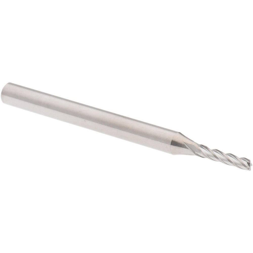 Hertel E599924642 Square End Mill 1.50 mm Dia, 6.00 mm LOC, 4 Flute, Solid Carbide