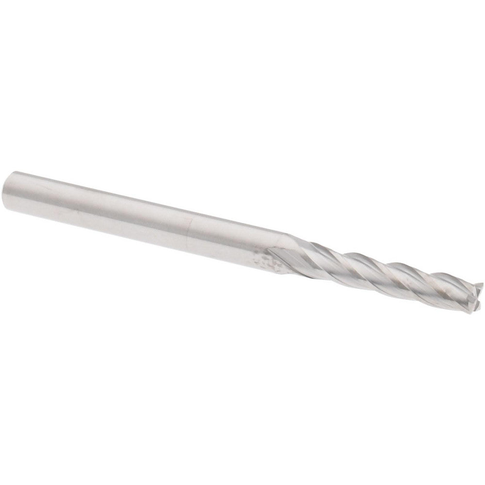 Hertel E599924646 Square End Mill 2.50 mm Dia, 12.00 mm LOC, 4 Flute, Solid Carbide