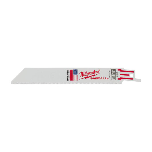 Milwaukee Tool 48-01-6184 Reciprocating Saw Blade High Speed Steel