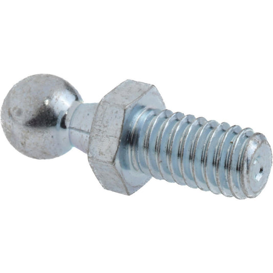 Guden BS101-02 0.39" Diam, 5/16-18, Zinc Plated Ball Studs