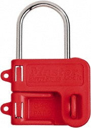AccuformNMC S430 Lockout Hasp Snap-On Hasp, Single Jaw, 2 Padlocks