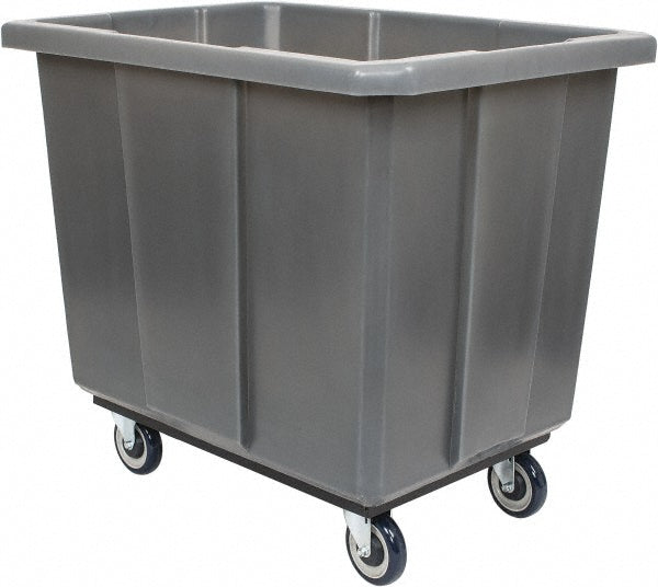 Bayhead Products UT-12 Polyethylene Basket Truck 12 bu, 600 lb Capacity, 28" High, 28" Wide, 38" Long