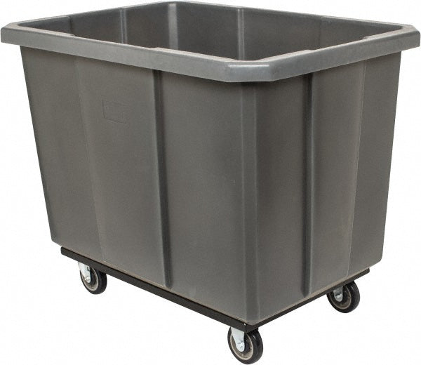 Bayhead Products UT-16 Polyethylene Basket Truck 16 bu, 800 lb Capacity, 30" High, 31" Wide, 45" Long