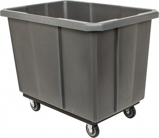 Bayhead Products UT-16 Polyethylene Basket Truck 16 bu, 800 lb Capacity, 30" High, 31" Wide, 45" Long