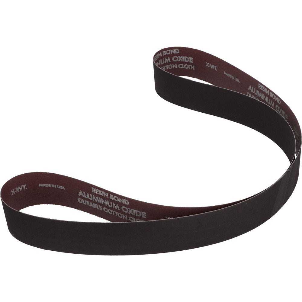Norton 78072721280 Abrasive Belt  2" Wide, 60" OAL, 100 Grit, Aluminum Oxide