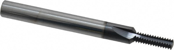 Scientific Cutting Tools, Inc. TM170-28A Straight Flute Thread Mill 1/4-28, Internal, 3 Flutes, 1/4" Shank Dia, Solid Carbide