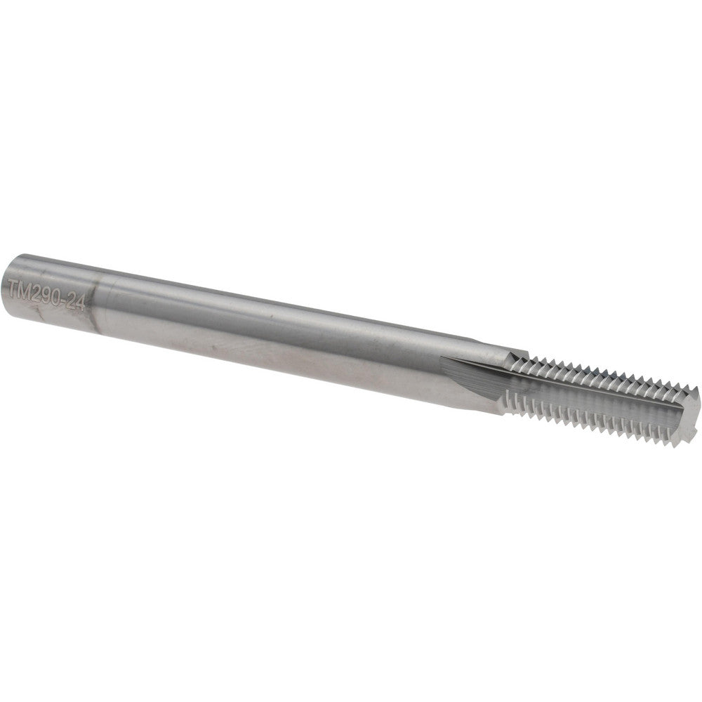 Scientific Cutting Tools, Inc. TM.290-24 Straight Flute Thread Mill 3/8-24, Internal, 4 Flutes, 5/16" Shank Dia, Solid Carbide