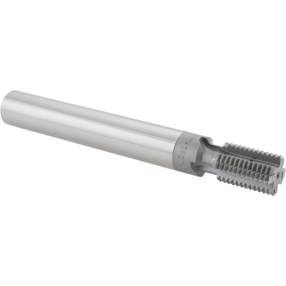 Scientific Cutting Tools, Inc. TMC 740-12 Straight Flute Thread Mill 1-12, Internal, 4 Flutes, 3/4" Shank Dia, Solid Carbide