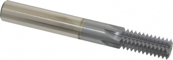 Scientific Cutting Tools, Inc. TM480-11N Straight Flute Thread Mill 5/8-11, External & Internal, 6 Flutes, 1/2" Shank Dia, Powdered Metal