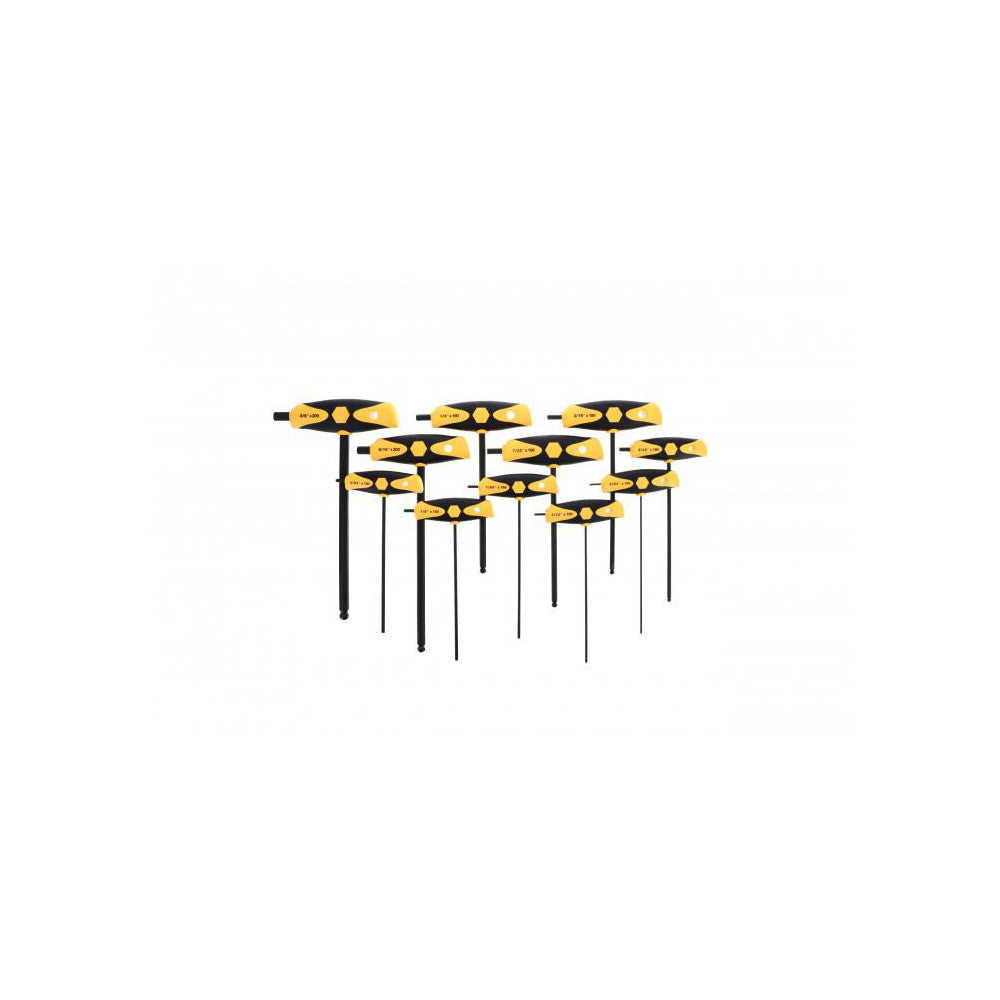 Wiha 33494 11 Piece T-Handle Combo Hex Key Set